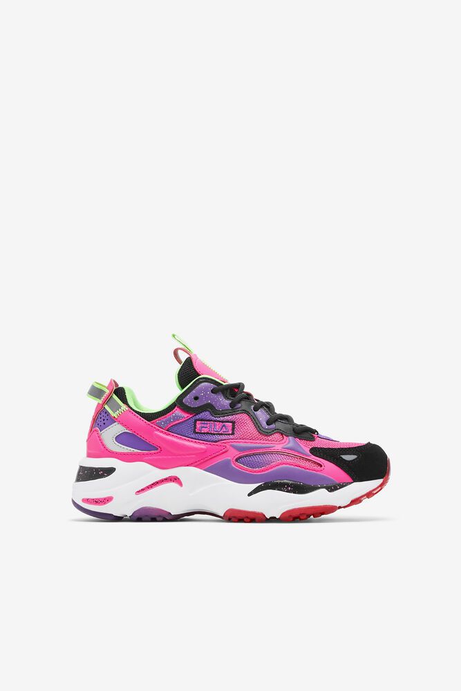 Fila Sneakers Ray Tracer Apex Kids Pink/White - India FEK-049157